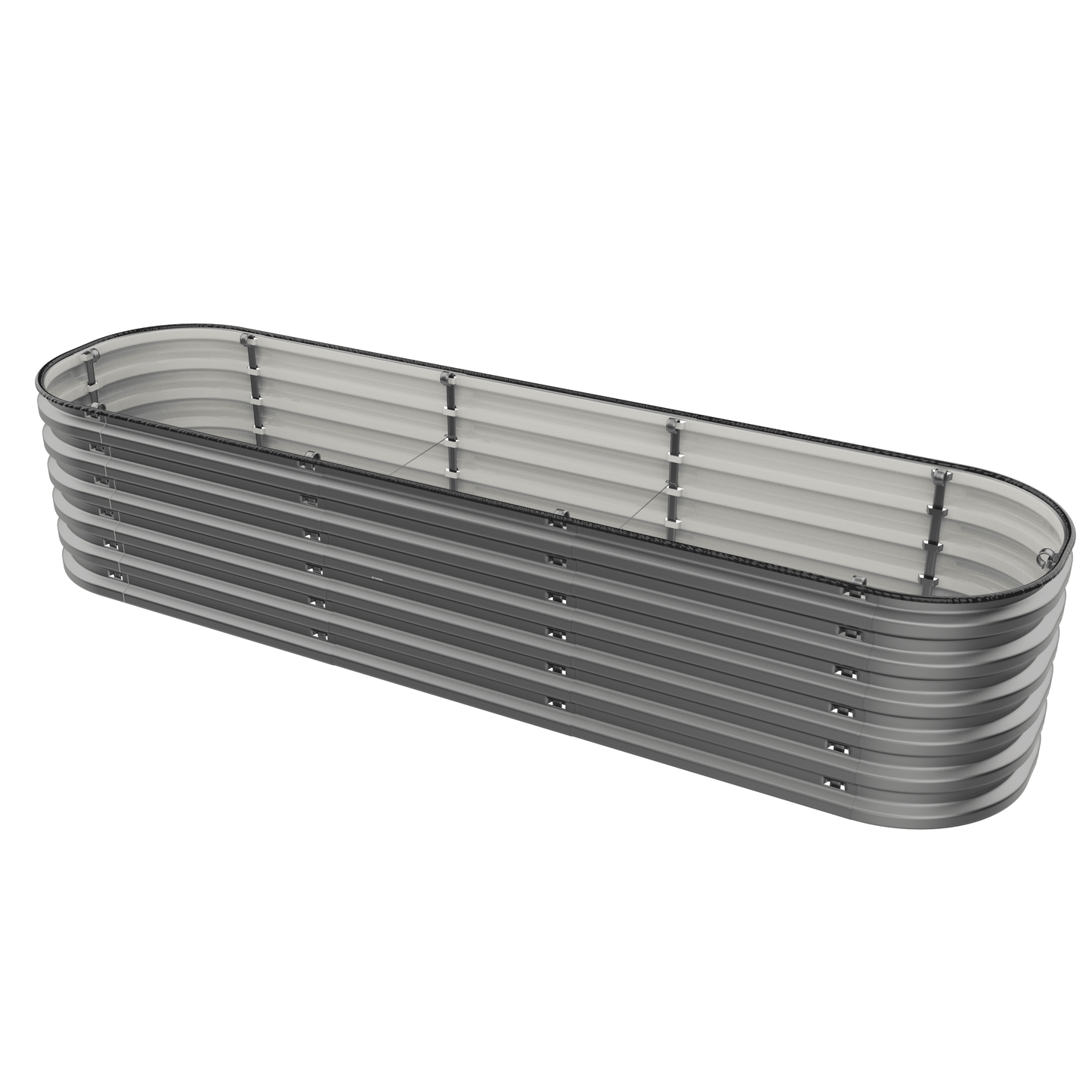 "No Tools Needed" Premium Metal Raised Garden Bed Kit