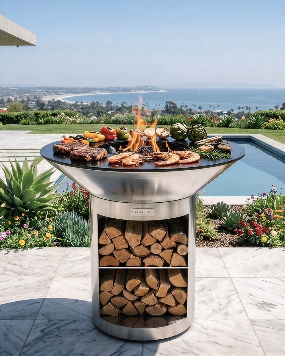 Arteflame 40" Platinum Series Grill — Storage Base