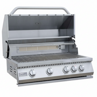 Mini Maui 6' Outdoor Kitchen Island – Compact BBQ Station with Seating