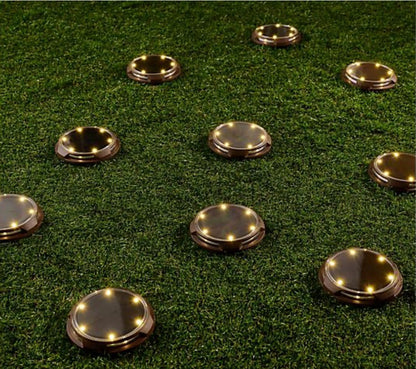Energizer 10-pc Solar Disc Lights Multi-Direction 20 Lumen