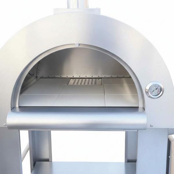 Built-In Wood Fired Pizza Oven 32” for Ultimate Outdoor Cooking